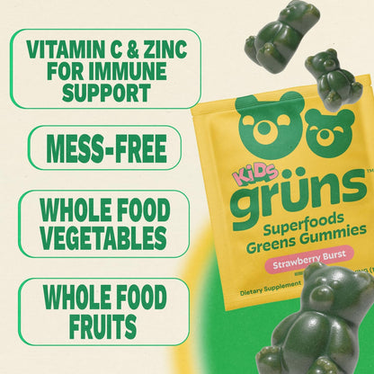 Grüns Superfood Gummies Family Bundle
